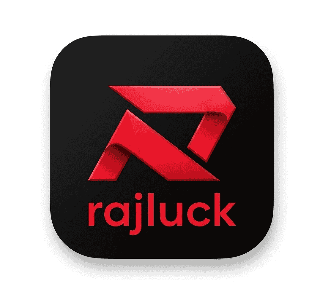 Rajluck Game app used in a referral-program guide